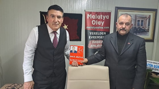 MHP’li Halil Mutlu’dan Ali Aladağ’a Geçmiş Olsun Ziyareti