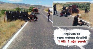 arguvan capa motoru devrildi 1 olu 1 yarali 1030 x 546
