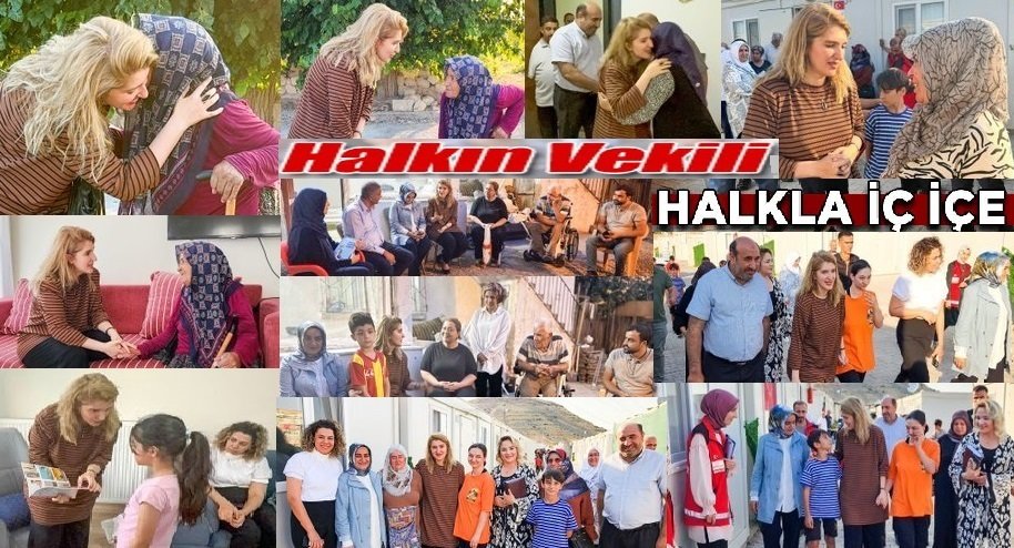 Halkın Vekili İnanç Siraç Kara Ölmeztoprak Halkın Gönlüne Dokunuyor