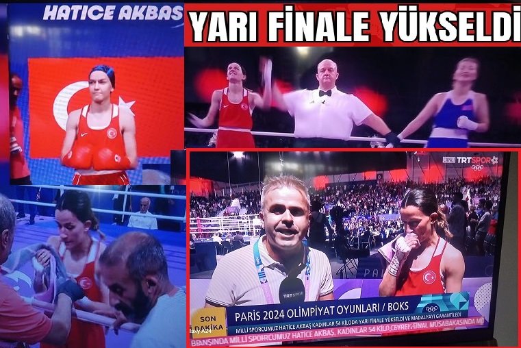 Malatya Akçadağlı Milli Boksör Hatice Akbaş Yarı Finale Yükseldi