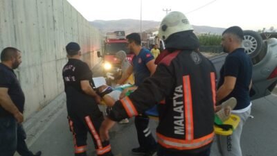 Ali Aladağ…:Malatya Olay…:
Son dakika…Sıcak haber…Malatya’da sabah sürücüsünün kontrolünden çıkan otomobil
