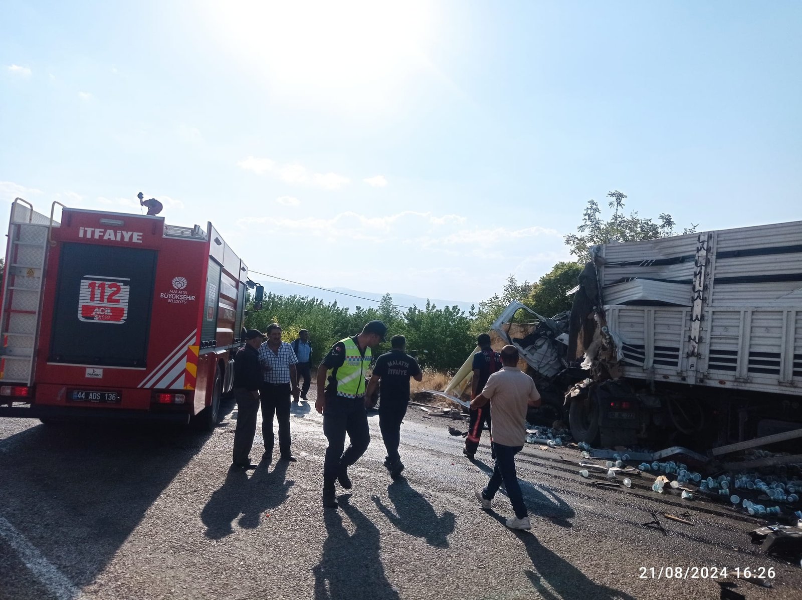 Akçadağ'da Feci Trafik Kazası 1 Kişi Öldü 3