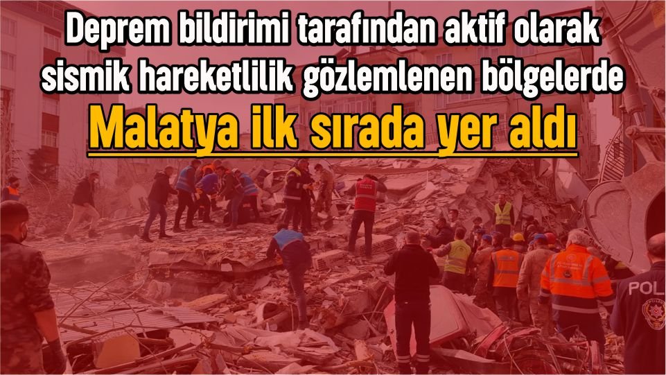 Malatya, Sismik Hareketlilikte Zirvede! Deprem Riski Artıyor mu?