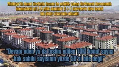 DAİMFED Şube Başkanı Esen’den konut açıklaması