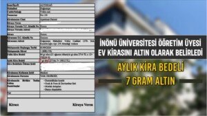 inonu ogretim uyesi ev kirasi altin