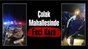 malatya colak mahallesi feci trafik kazasi 2 yarali