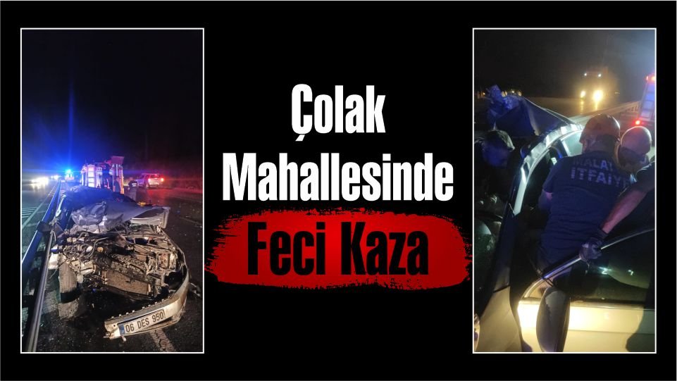 Malatya’da Trafik Kazası: İtfaiye Ekipleri İki Yaralıyı Kurtardı