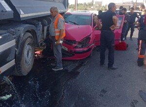 trafik kazasi mazot sizintisi