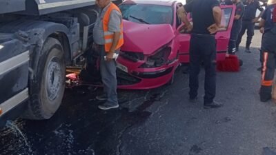Malatya'nın İkizce Mahallesi Ankara Yolu Caddesi üzerinde meydana gelen trafik