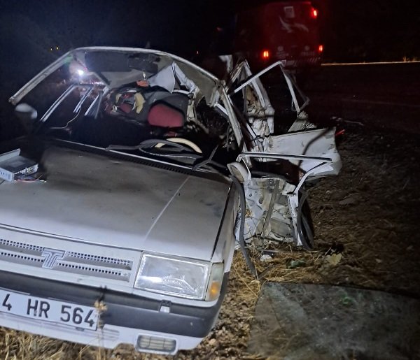 Malatya-Gölbaşı Yolunda Kaza 2 Yaralı