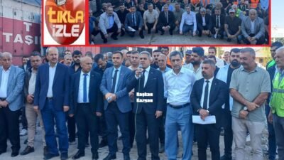 Ali Aladağ…:Malatya Olay…:
Türk-İş Sendikası Malatya Temsilcisi Hikmet Kazgan ve işçiler