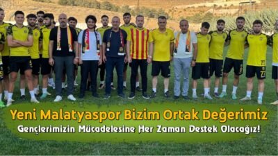 Maginder Başkanı Salih Karademir, Yeni Malatyaspor’a anlamlı bir ziyaret gerçekleştirdi.