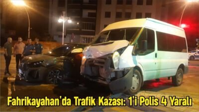 Malatya'nın Çilesiz Mahallesi Fahri Kayahan Bulvarı'nda meydana gelen trafik kazasında