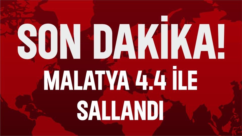 Malatya Pütürge’de 4.4 Şiddetinde Deprem