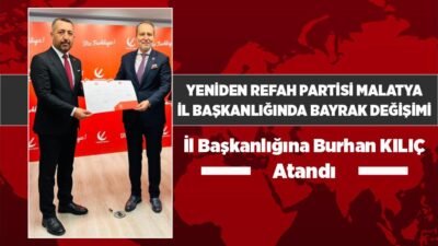 Yeniden Refah Partisi önceki il başkanı Bilal Yıldırım’ın ayrılması nedeniyle