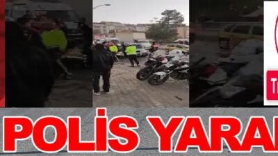 Malatya’da 2 polis yaralandı