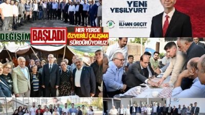 Ali Aladağ…:Malatya Olay…:
Her yerde bir çalışma...Yeşilyurt değişimi yaşıyor...Yeşilyurt’ta Belediye Başkanı