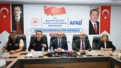Malatya’da Afet Koordinasyon Toplantısı Gerçekleşti: Yetkililer Bir Araya Geldi