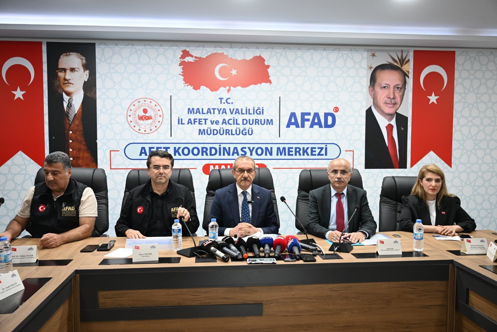 AFAD Başkanı Katılımıyla Malatya’da Afet Koordinasyon Toplantısı Gerçekleşti