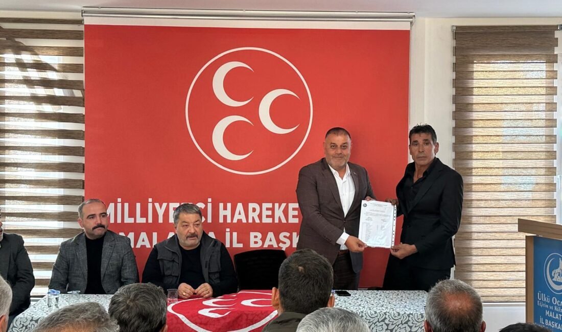 MHP Akçadağ İlçe Başkanlığı’na Yeni İsim Atandı