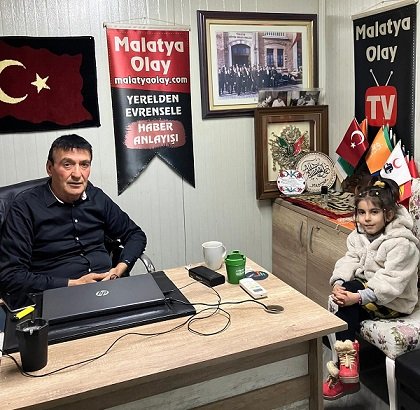 Uğur Hanbey Aladağ…:Malatya Olay…:
Günün en güzel haberi…Malatya Olay Haber Gazetesinin