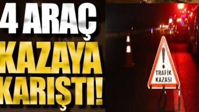 Ali Aladağ…:Malatya Olay…:
Malatya-Ankara kara yolunda 4 aracın karıştığı zincirleme trafik