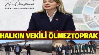 Ali Aladağ…:Malatya Olay…:
Halkın Vekili AK Parti Milletvekili Ölmeztoprak: “akçadağ ana