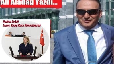 Ali Aladağ…: Yazdı...Malatya Olay…:
Halkın Vekili Ölmeztoprak asaletin simgesi...Göreve geldiği günden