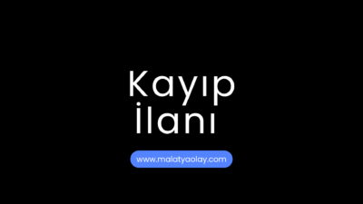 Öğrenci kimlik kartını kaybettim. Hükümsüzdür…