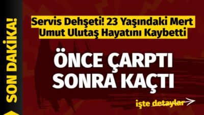 Malatya Yeşilyurt’ta Minibüs Dehşeti: Genç Yaya Mert Umut Ulutaş Hayatını