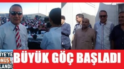 Ali Aladağ…:Malatya Olay…:
Türkiye-Suriye sınırlarında büyük hareketlilik! Büyük göç başladı…Göç dalgası…Tersine