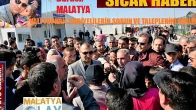 Ali Aladağ…:Malatya Olay…:
Nereden Nereye? Su gibi akan yıllar…Malatya’daki Suriyeliler ne