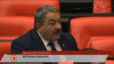 Ali Aladağ...:Malatya Olay...:
Milliyetçi Hareket Partisi (MHP) Malatya Milletvekili Mehmet Fendoğlu,