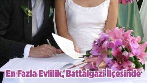 malatya evlenme rakamlari