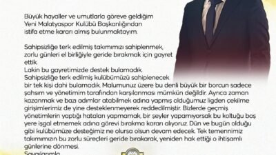 Ali Aladağ…:Malatya Olay…:
Son dakika…Sıcak haber…Yeni Malatyaspor kulübü başkanı Şahin Altunok