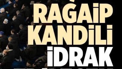 Ali Aladağ…:Malatya Olay…:
Rahmet, bereket ve mağfiret iklimi üç aylar başladı...Bugün