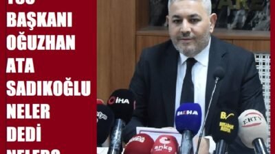 Uğur Hanbey Aladağ…:Malatya Olay…:
Malatya Ticaret ve Sanayi Odası Başkanı Oğuzhan