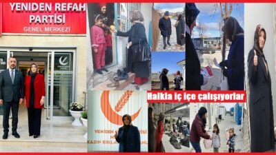 Ali Aladağ…:Malatya Olay…:
Yeniden Refah Partisi Kadın Kolları İl Başkanı Hamide