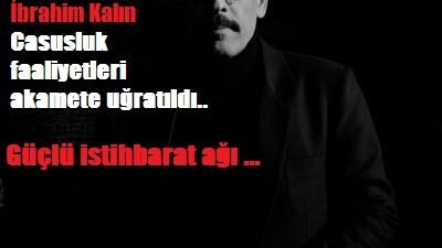 Ali Aladağ…:Malatya Olay…:
Gündem Özel...Milli İstihbarat Teşkilatı, 2024 yılı faaliyet raporunu