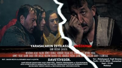 Ali Aladağ…:Malatya Olay…:
Malatyalı sanatçı-yönetmen Gani Rüzgar Şavata’nın “Yarasaların İstilası: Değirmen