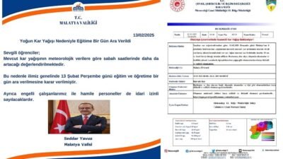 Ali Aladağ…:Malatya Olay…:
Son dakika…Sıcak haber…Malatya Valisi Seddar Yavuz 1 gün