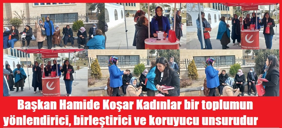 Ali Aladağ…:Malatya Olay…:
Yeniden Refah Partisi Kadın Kolları Malatya İl Başkanı