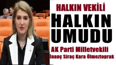 Ali Aladağ…:Malatya Olay…:
Halkın Vekili AK Parti Milletvekili İnanç Siraç Kara