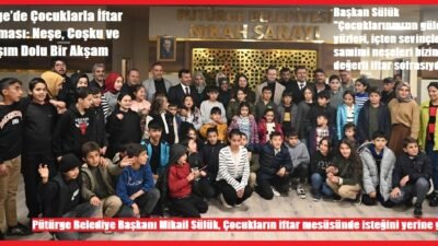 Ali Aladağ…:Malatya Olay…:
Belediye Başkanı Sülük iftarı kendi elleriyle hazırladı…Pütürge’de Çocuklarla