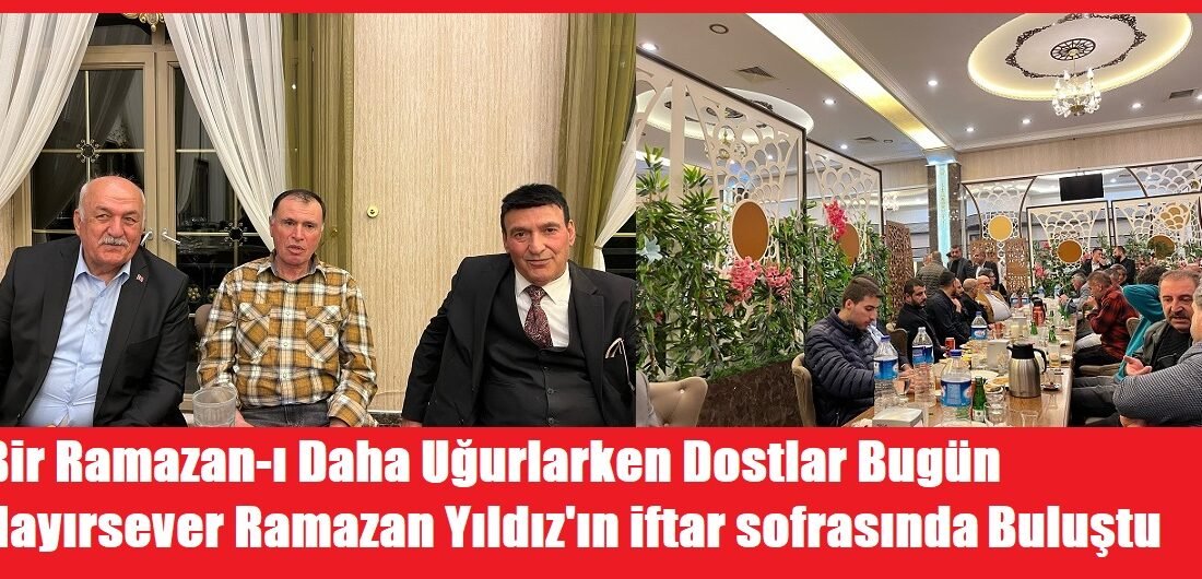 Ali Aladağ…:Malatya Olay…:
Günün anlamlı haberi...On bir ayın Sultan-ı Ramazan ayı