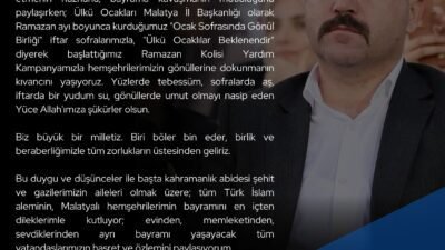 Ali Aladağ...:Malatya Olay...:
Ülkü Ocakları Malatya İl Başkanı Turgay Şengönül Ramazan