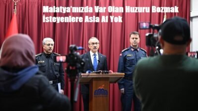 Ali Aladağ…:Malatya Olay…:
Gazetecilerle Valilik binasında bir araya gelen Vali Seddar