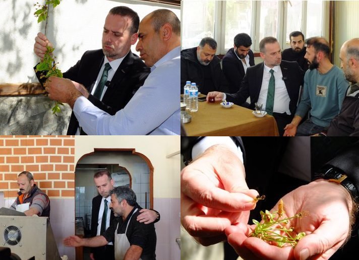 Uğur Hanbey Aladağ…:Malatya Olay…:
MAGİNDER Başkanı Salih Karademir, Gündüzbey’de halkla, esnaflarla