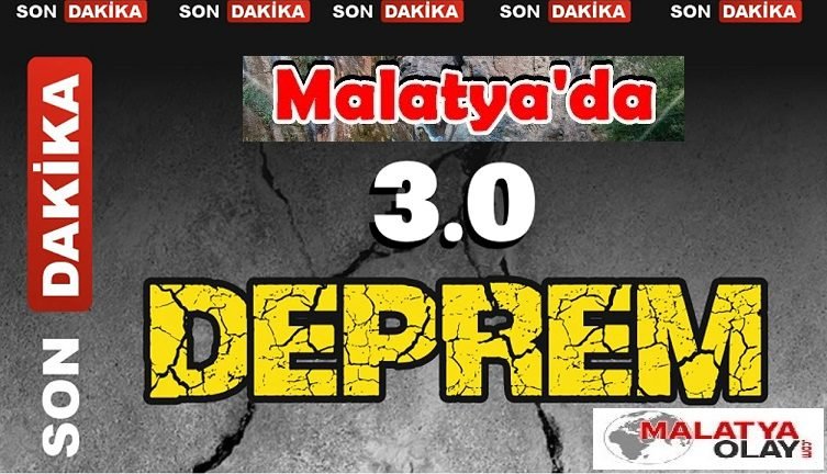 Ali Aladağ…:Malatya Olay…:
Son dakika…Sıcak haber…: Depremsiz günümüz yok…Malatya’nın Doğanşehir ilçesin