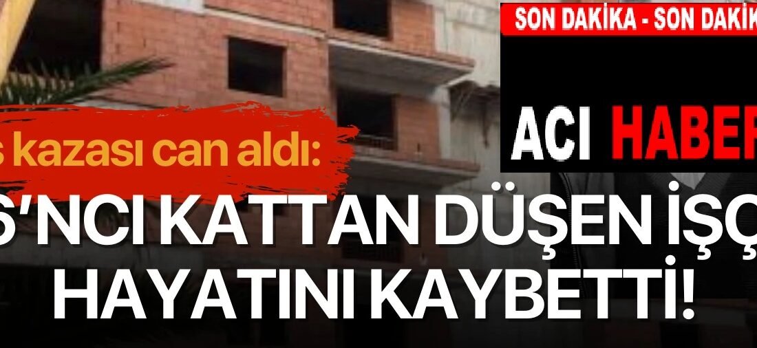 Ali Aladağ…:Malatya Olay…:
Son dakika...Günün acı haberi...Malatya’da dün çalıştığı inşaatın 6’ncı